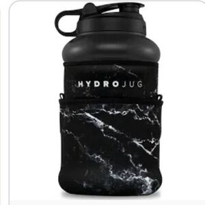 HydroJug Pro Sleeve Black Marble Insulate Carrier Removable Adjustable Strap Gym